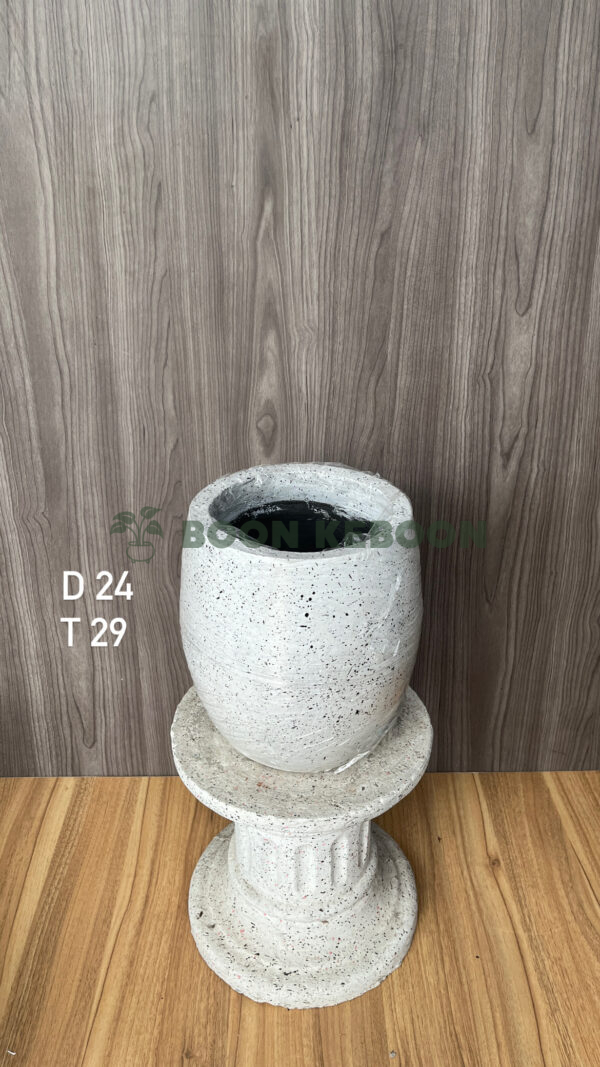 A462BB68-2B2B-4ED8-8D49-0004E3FC2E06 Pot Putih Semen Marble Pilus